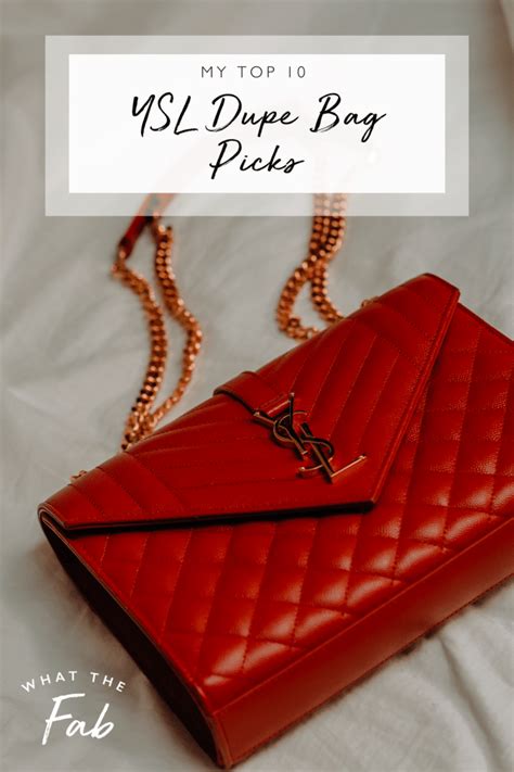 ysl replica purses|YSL dupe bag top 10.